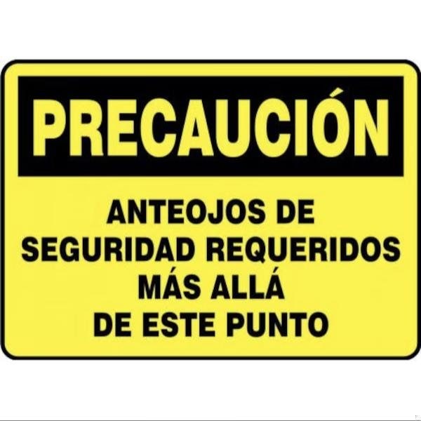 Accuform OSHA CAUTION Safety Sign SAFETY SHMPPA703XL SHMPPA703XL - main